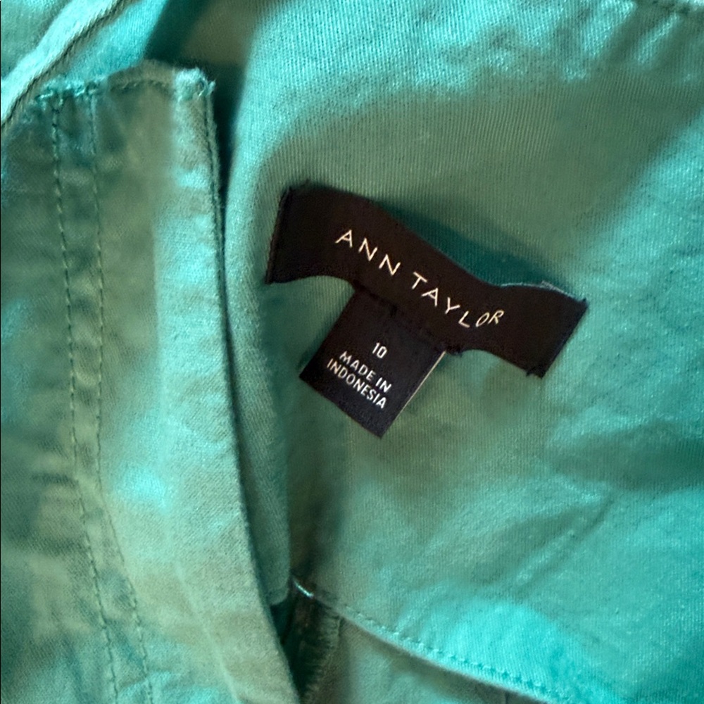 Ann Taylor Teal Trousers - Picture 2 of 2